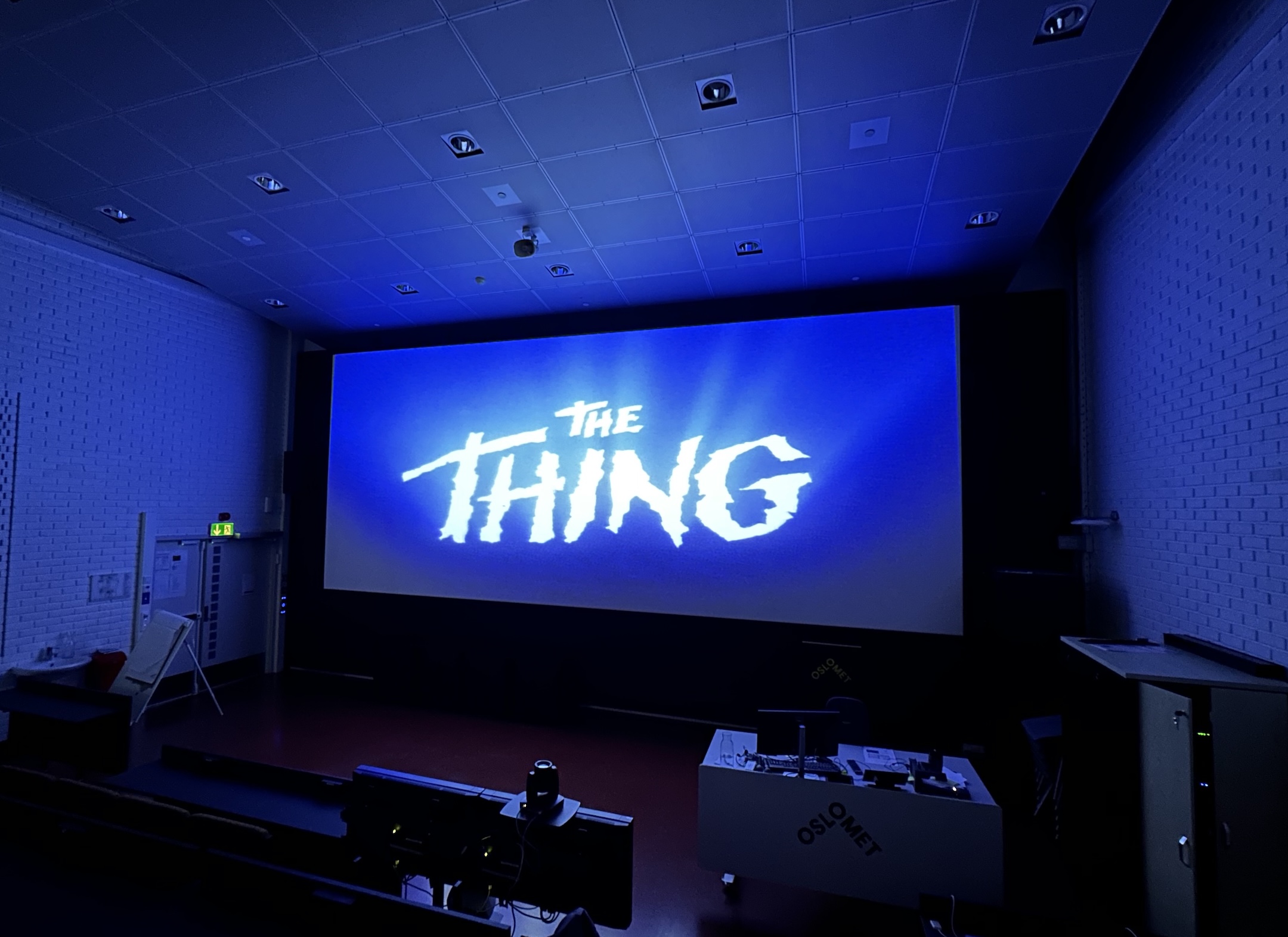 Visning av The Thing